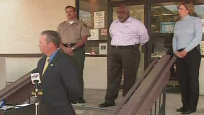 SHERIFF TANNER HAD SCHEDULED
A PRESS CONFERENCE ON THE 11th. - Hometown Homicide