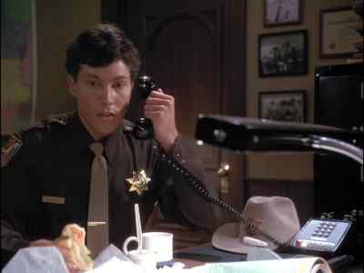 Sheriff's office.
Deputy Gomez... - Murder, She Wrote