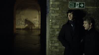 What's he doing sleeping rough? - Sherlock