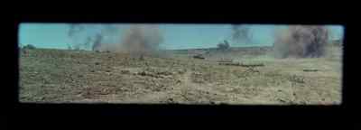 Sherman damaged.
We'll finish it off. - Battle of the Bulge