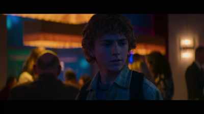 She's a seer.
A human who can see through the Mist. - Percy Jackson and the Olympians