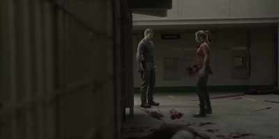 She's alone. I can't leave her behind. - Resident Evil: Death Island