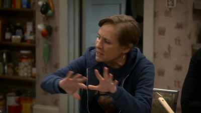 She's already late
three times a week - The Conners