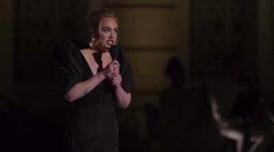 She's always at work,
but tonight Quentin told Ashley - Adele One Night Only