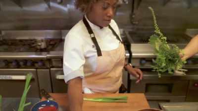 She's an L.A. native who's worked in - Selena + Chef