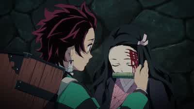 She’s asleep. - Demon Slayer: Kimetsu no Yaiba