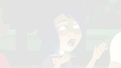 She's bathed in an eerie glow
that illuminates - Bless the Harts