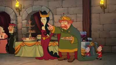 She's been a burden on the pantry.
Kill her. - Disenchantment