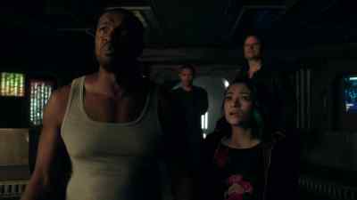 She's been hit! - Dark Matter