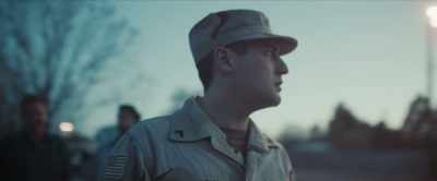 She's been leaning
a lot less on me - Lonesome Soldier