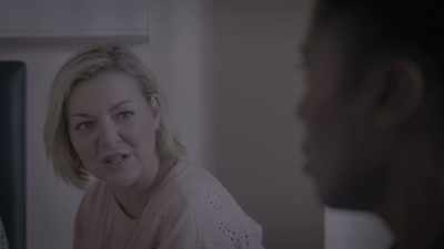 She's been minding my kids, - Care