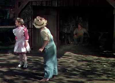 She's blowin' for a stop.
Uncle Hiram, come on! - So Dear to My Heart
