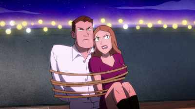She's eating the beef
tenderloin with a fish fork. - Harley Quinn
