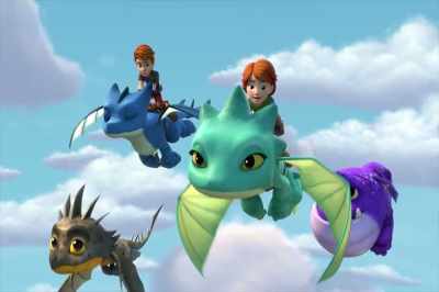 She's excited
to have other Firefuries around. - Dragons: Rescue Riders