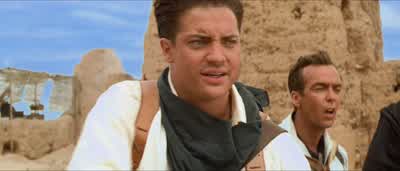 Whoa whoa whoa She's faster than she looksAnd she's quiet Real quietPerfect for sneaking up on people which is a very good thingUnless of course we go with your approachbarging in face first guns blazing and getting your friends shot in the ass - The Mummy Returns
