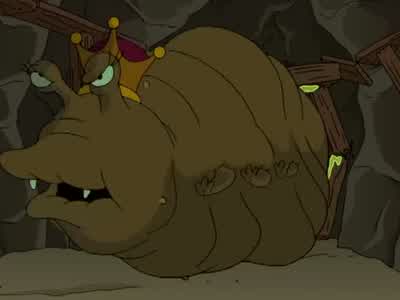She's gaining on us. - Futurama