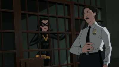 - She's getting away!
- Hey, pipe down, - Batman vs  Two Face