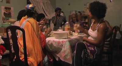 She's going to be a tyrant.
HE LAUGHS - Grace Jones: Bloodlight and Bami
