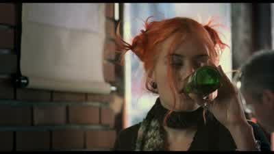 She's gonna be drunk and stupid now. - Eternal Sunshine of the Spotless Mind