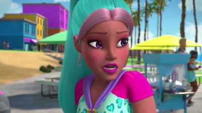 She's gonna tap us.
I know it. - Barbie: A Touch of Magic