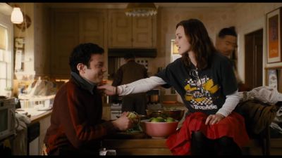 She's got this incredibly grotesque throat clearing tic It's like - The Family Stone