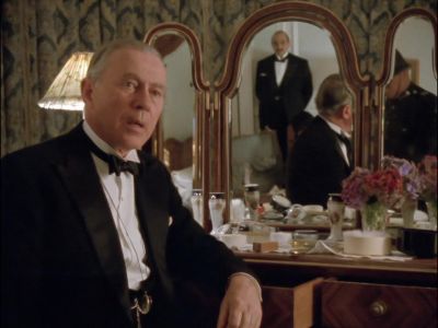 She's got it with her.
That's what it is. - Agatha Christie's Poirot