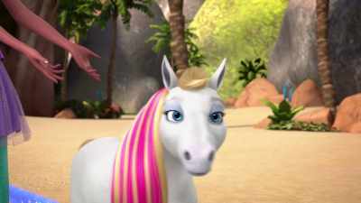 She's here, like you asked,
to complete her mission. - Barbie: A Touch of Magic