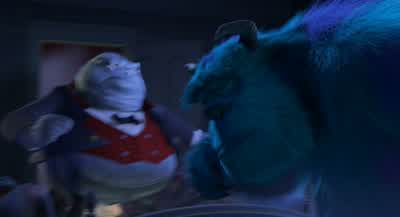 This has gone far enough JamesShe's home now Just leave her aloneI can't do thatShe's seen too muchYou both haveIt doesn't have to be this wayI have no choiceTimes have changedScaring isn't enough any moreBut kidnapping childrenI'll kidnap a thousand - Monsters, Inc