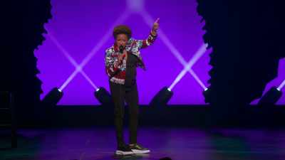 She's in the window over there.
I'm like, "What are you doing?" - Wanda Sykes: I'm an Entertainer