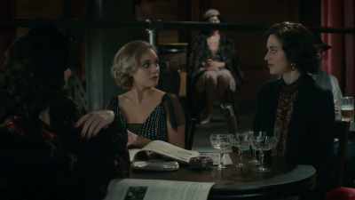 She's just doing - Frankie Drake Mysteries