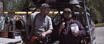 She's just human Why don't you go over and talk to her - Tucker and Dale vs Evil