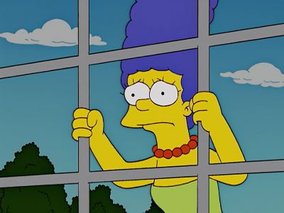 She's kissing his boo-boo! - The Simpsons