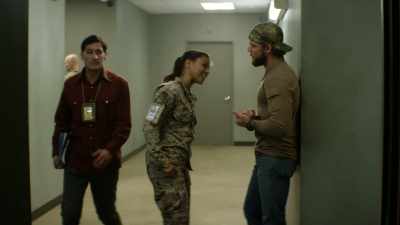 She's, you know, keeping
busy becoming an expert - SEAL Team