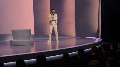 She's like, "Hasan, I'm saying 'heyyy.'" - Hasan Minhaj: The King's Jester