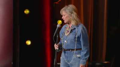 She's, like, I found a
wonderful gentleman-- - Roseanne Barr: Cancel This!