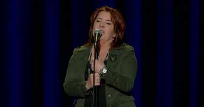 She's like, "Kathleen, that iPhone
you bought me broke again - Kathleen Madigan: Hunting Bigfoot