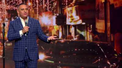 She's like, sir,
it's policy that - Russell Peters: Deported
