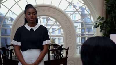 She's locked
herself in the bathroom - Tyler Perry's The Oval