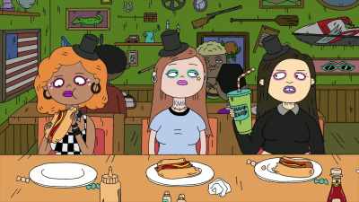 - She's my mother!
- If she never mothered you, - Teenage Euthanasia
