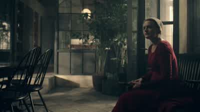She's my partner. - The Handmaid's Tale