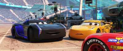 She's not a fan Storm
oh, hey there champ. - Cars 3