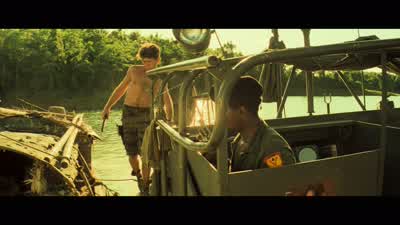 What are you talking aboutWe're taking her to some friendlies captainShe's wounded she's not deadGet out of there chef The book says captainFuck you Fuck himI told you not to stop Now let's go - Apocalypse Now