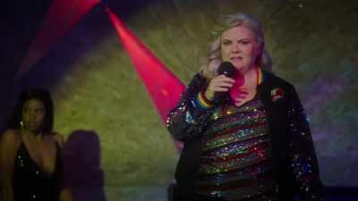 She's not gonna be like,
"Shut it down, clown town!" - Girls5eva