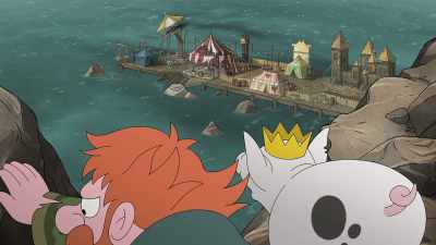 She's not even gonna get
past the Fun Pier. - Disenchantment