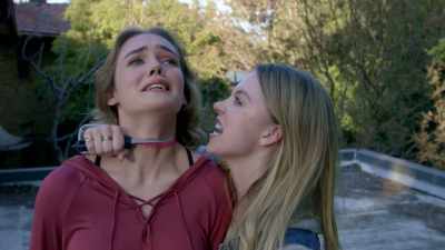 "She's not who she says
she is, don't trust her", - The Wrong Daughter