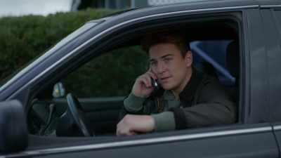 She's outside the diner - Aurora Teagarden Mysteries: Something New