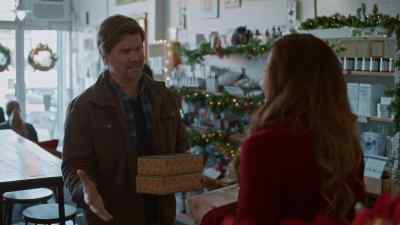 She's planning this
event tonight, - A Novel Christmas