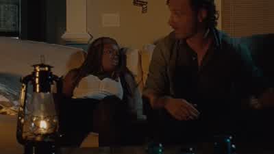 She's practicing in her sleep. - The Walking Dead