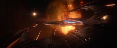 She's pulled us deeper
into the nebula. - Star Trek: Picard