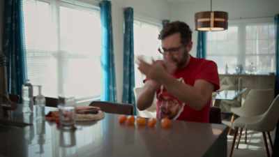 She's putting Mike
through an extra intense regimen - Superhot: The Spicy World of Pepper People